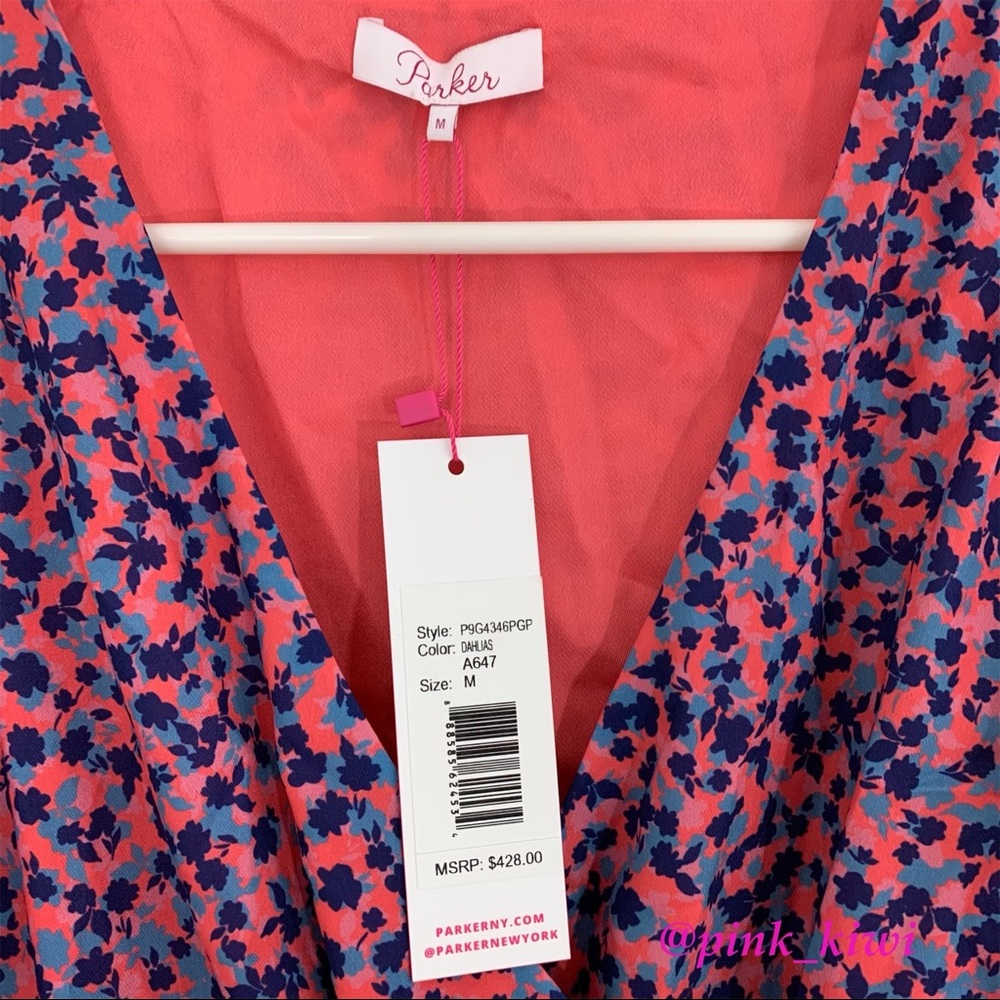 ⬇️REDUCED❗️Parker Floral Wrap Hi-Low Dress - Picture 15 of 16